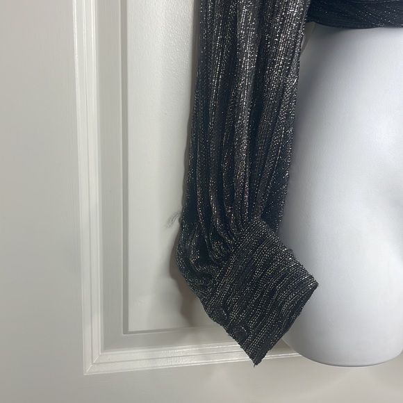 ZARA Shimmer Blouse - Picture 5 of 12